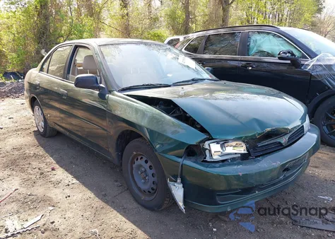 2000 Mitsubishi Mirage De from USA, damaged, VIN JA3AY26C2YU026564